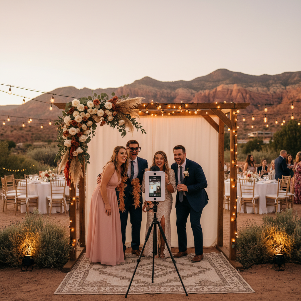 Planning Your Wedding in Heber City: Photo Booth Considerations