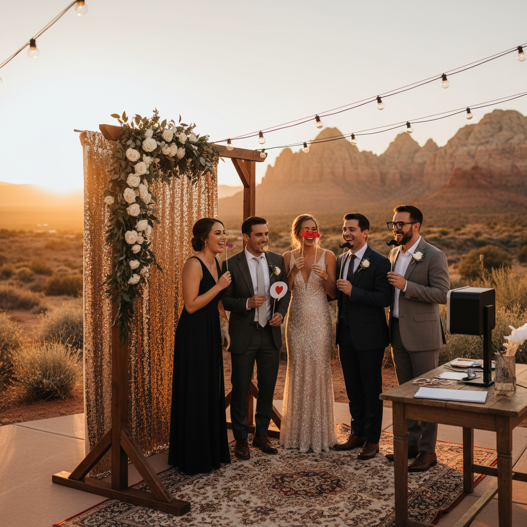 5 Reasons Every St. George Wedding Needs a Professional Photo Booth