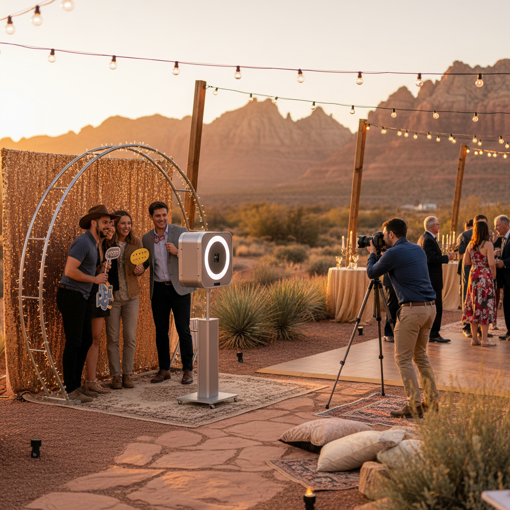 Photo Booth vs Photographer: Do You Need Both at Your Utah Event?