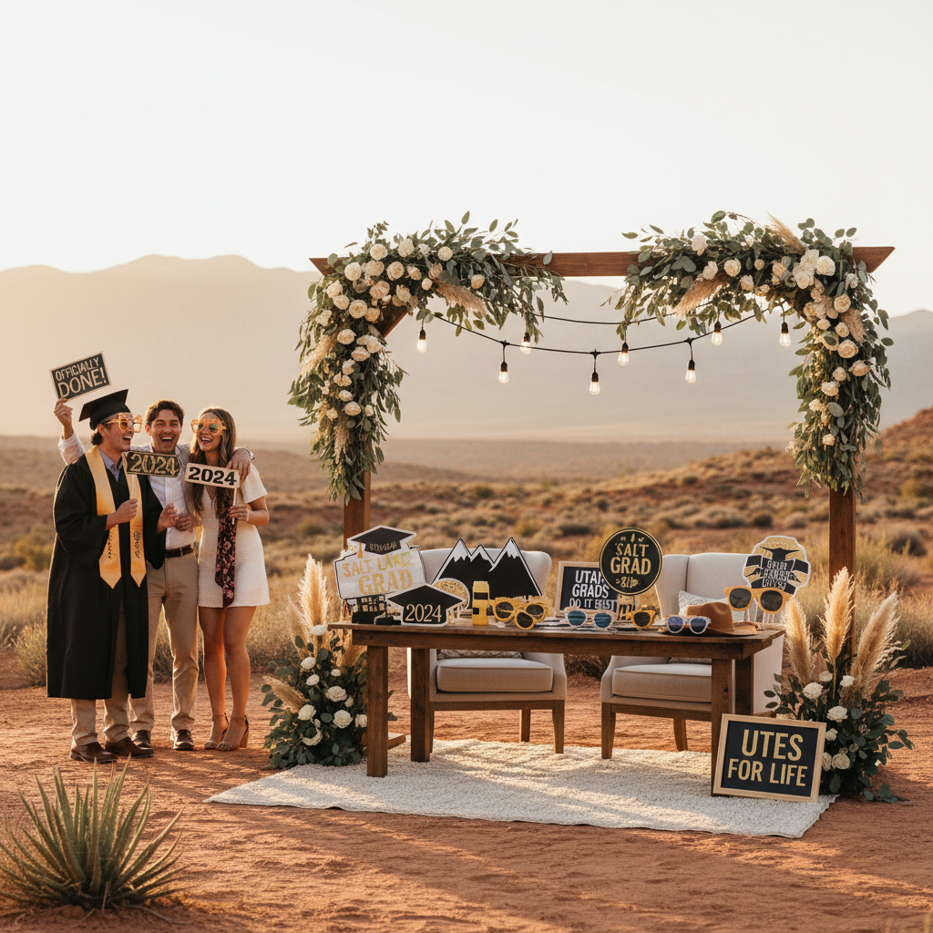 Graduation Party Photo Booth Ideas for Utah Students