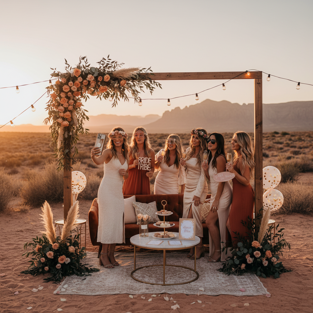 Bridal Showers & Bachelorette Parties: Pre-Wedding Fun with a Photo Booth