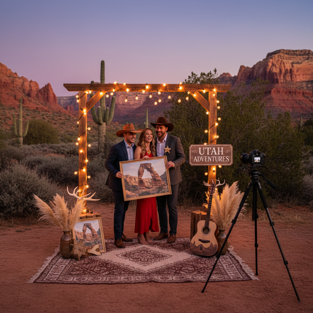 Best Props and Themes for Utah-Style Photo Booth Events