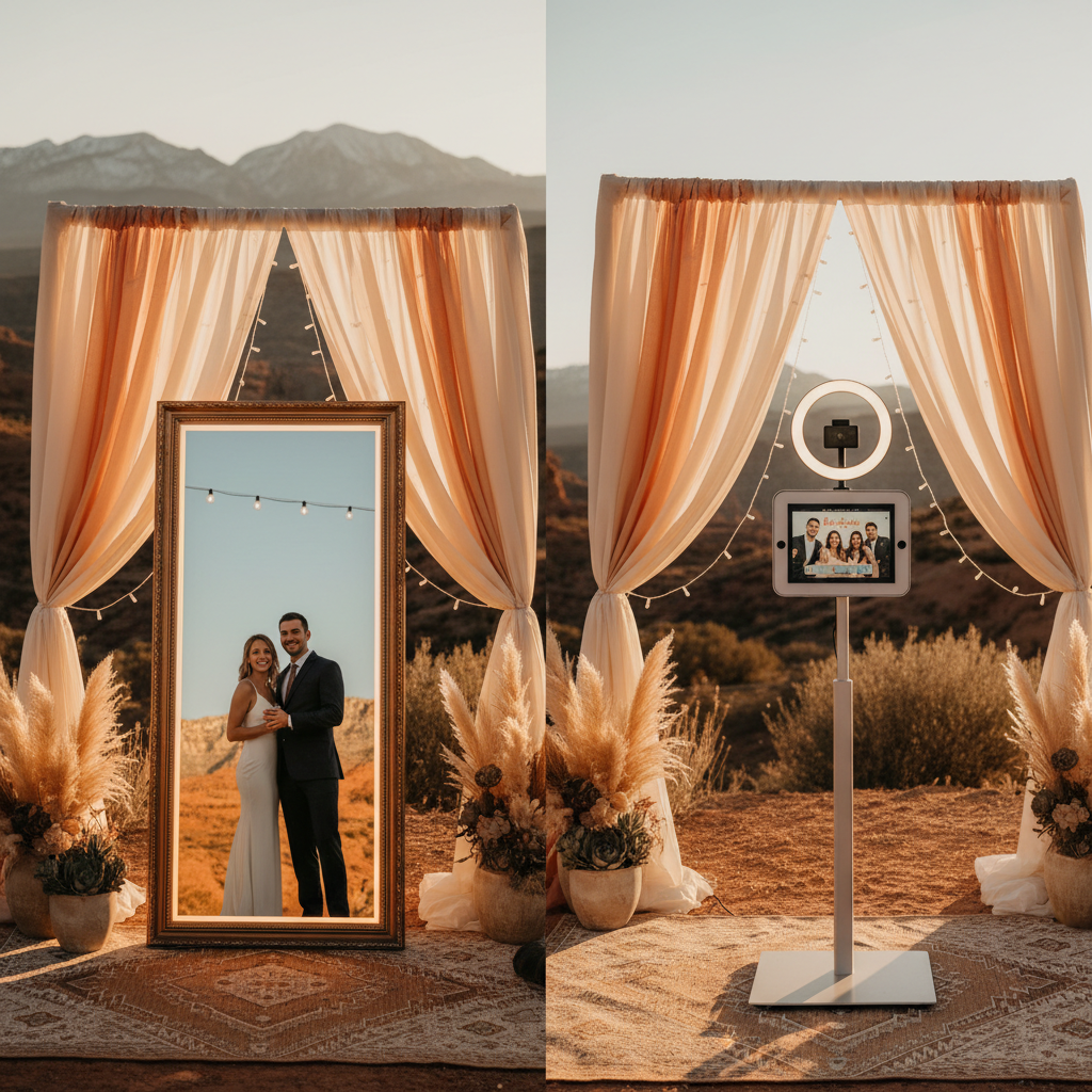 Mirror Booth vs iPad Booth: The Quality Difference Explained