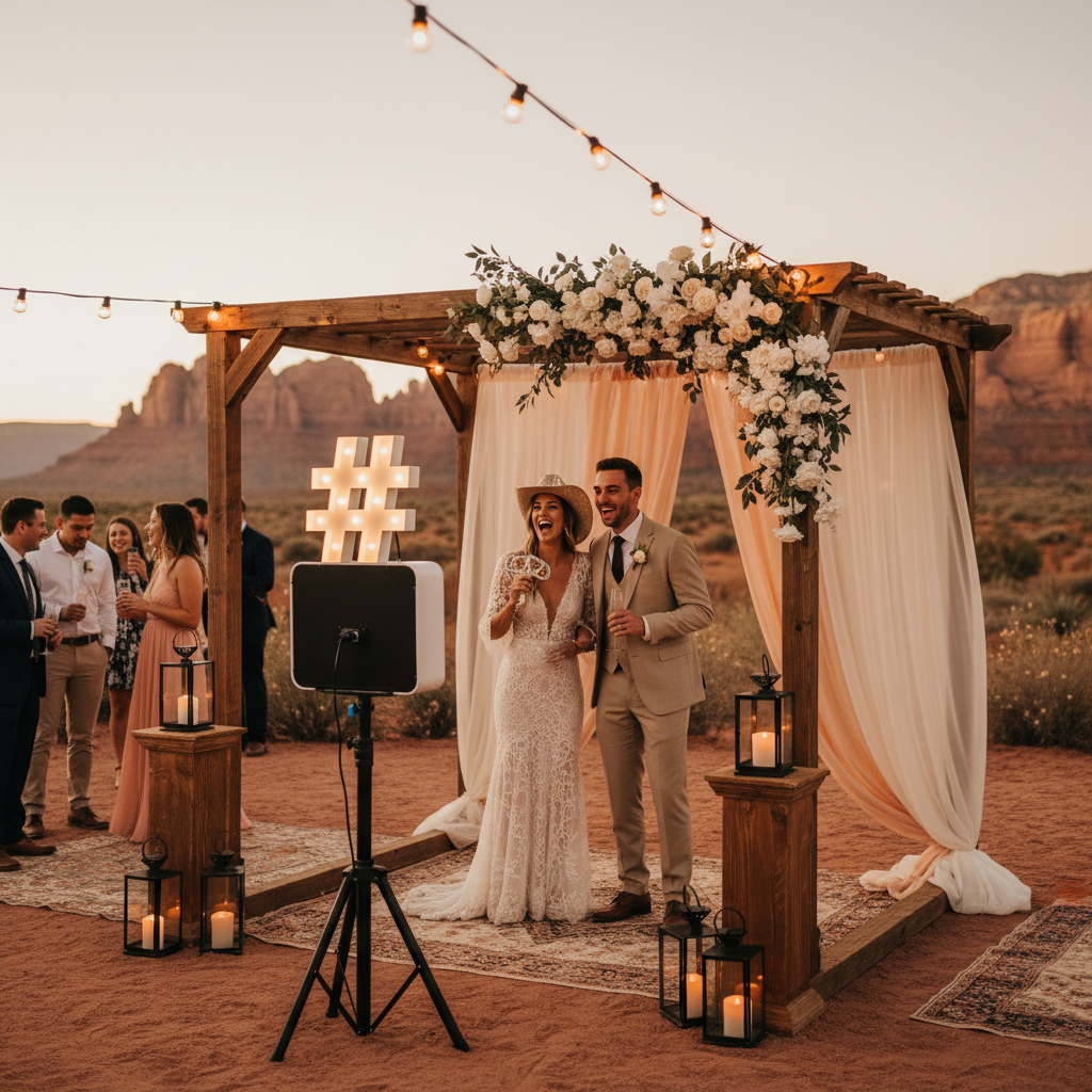 Wedding Hashtag Ideas That Pair Perfectly with Photo Booths