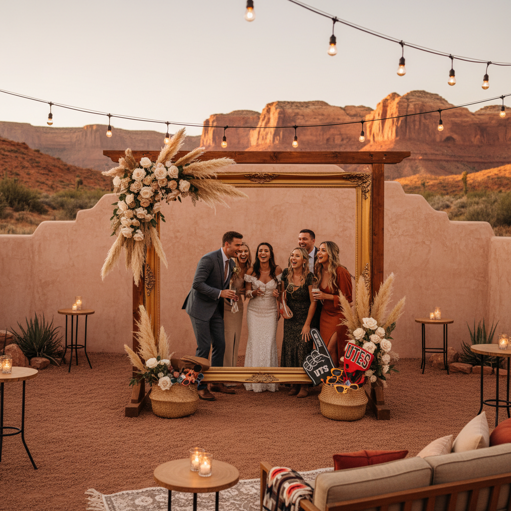 Photo Booth Ideas for Your Wedding Rehearsal Dinner