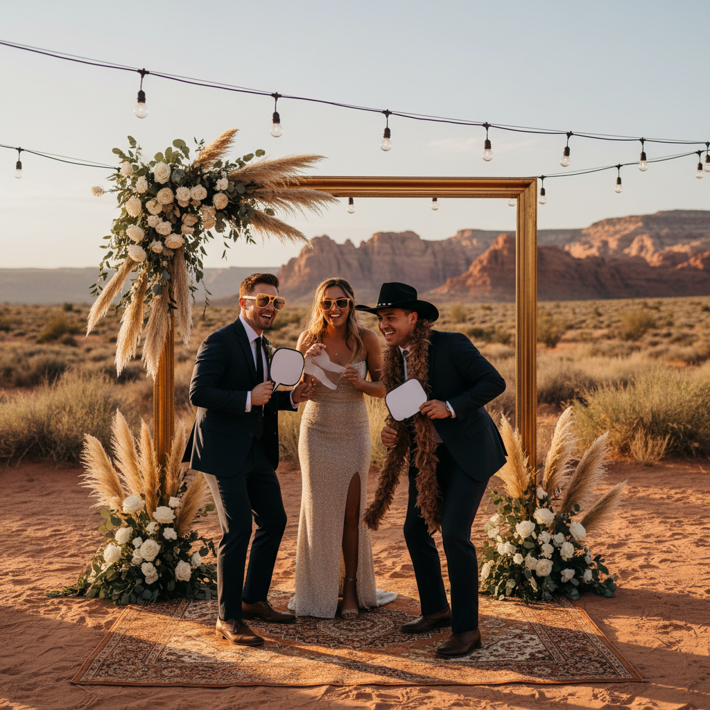 How Photo Booths Make Introverted Wedding Guests Come Alive