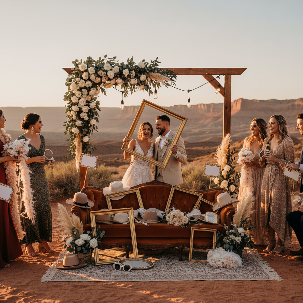 Best Wedding Photo Booth Props for Every Wedding Style