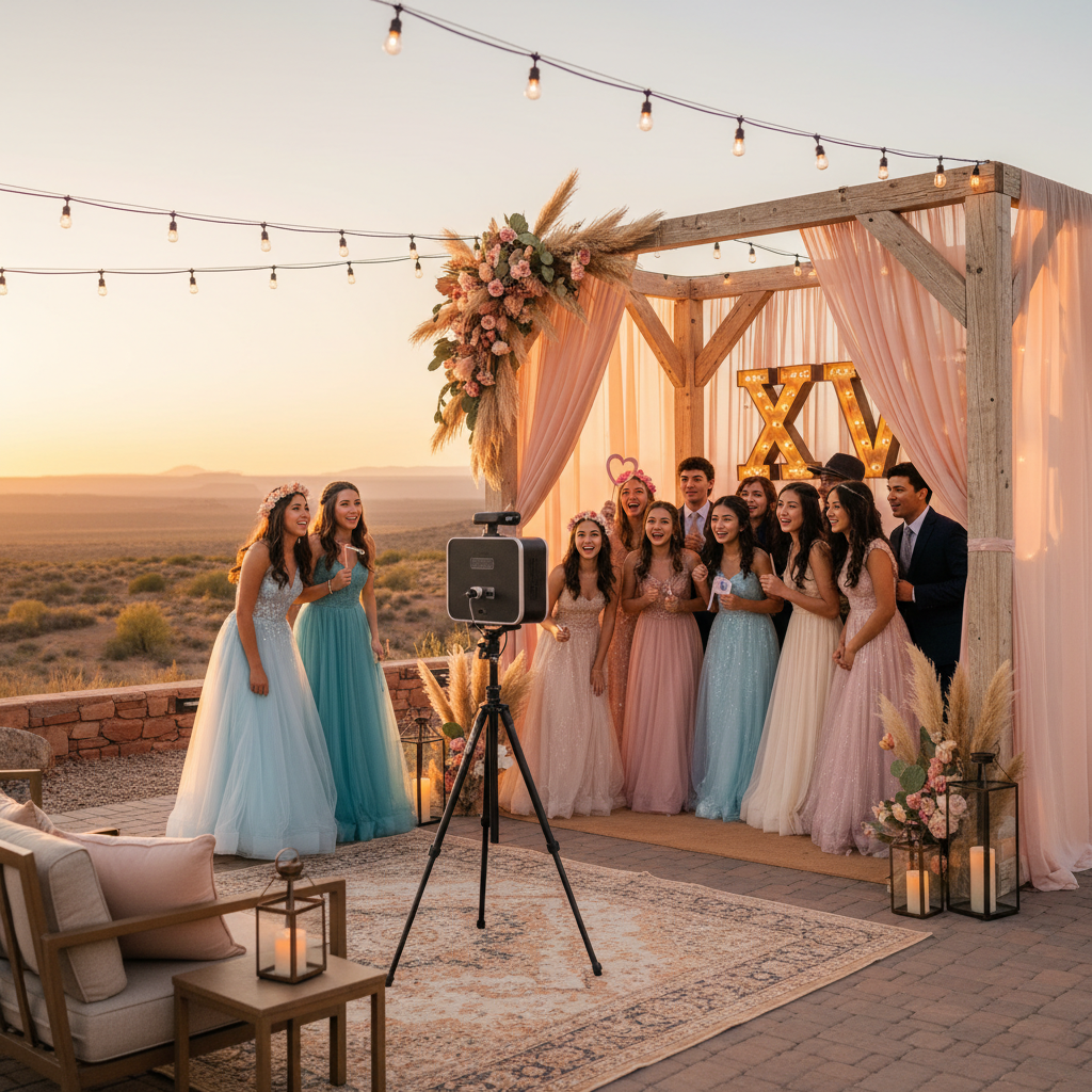 Cómo Elegir el Photo Booth Perfecto para una Quinceañera