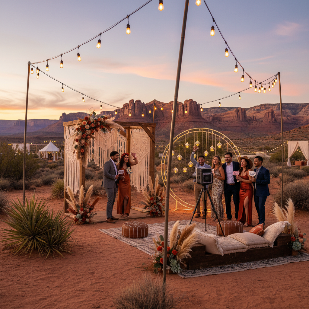 Outdoor Photo Booth Tips for Utah Desert Events and Celebrations