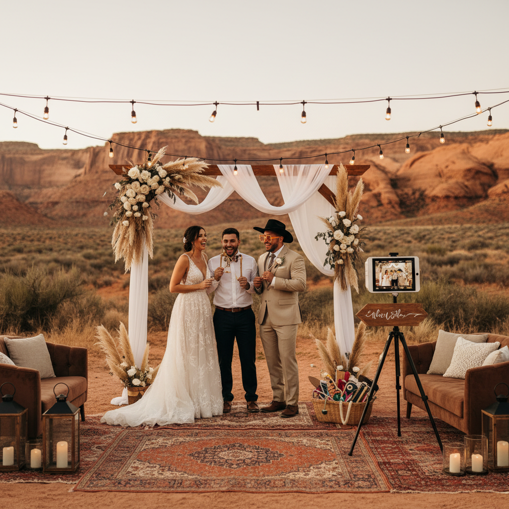 Top 10 Wedding Photo Booth Ideas for Southern Utah Brides
