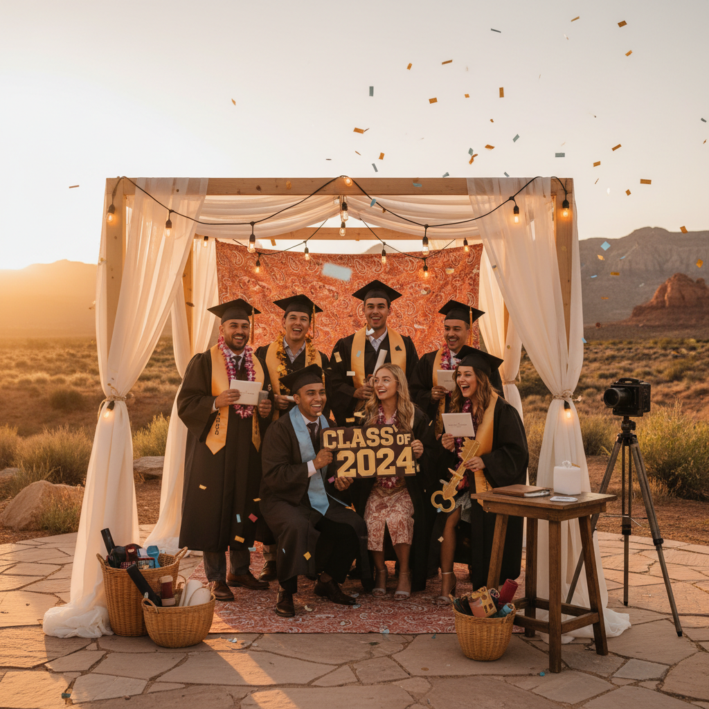 Graduation Photo Booth Ideas for High School and College