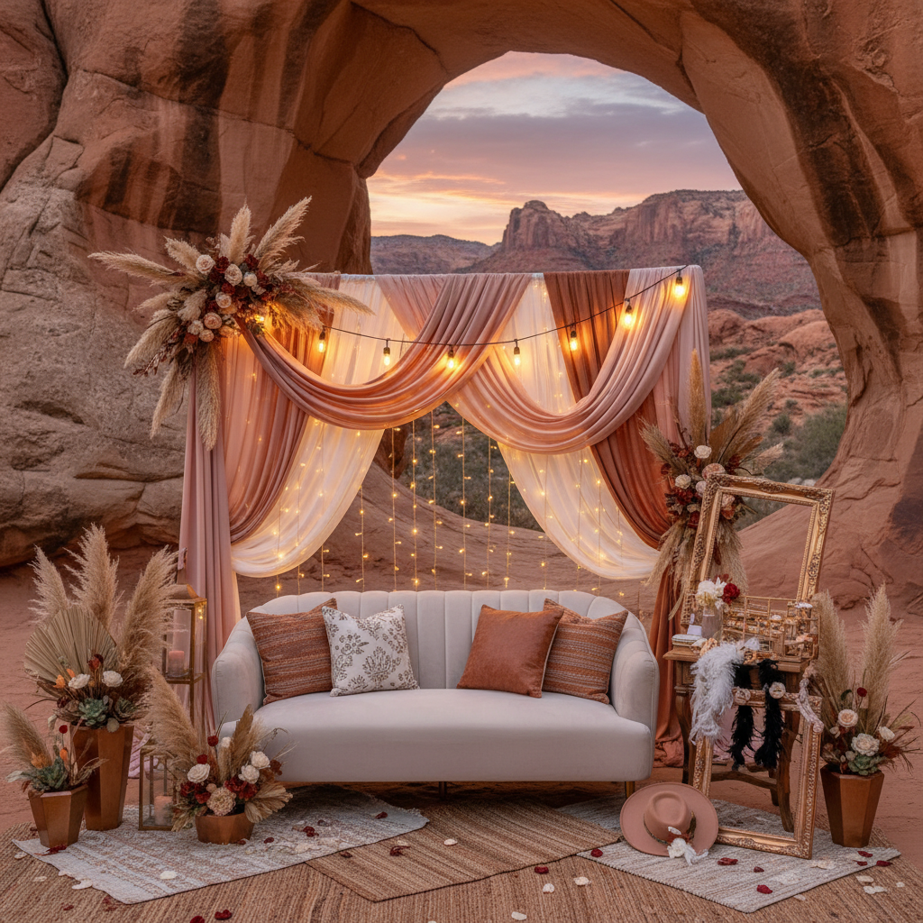 10 Wedding Photo Booth Backdrop Ideas That Match Any Theme