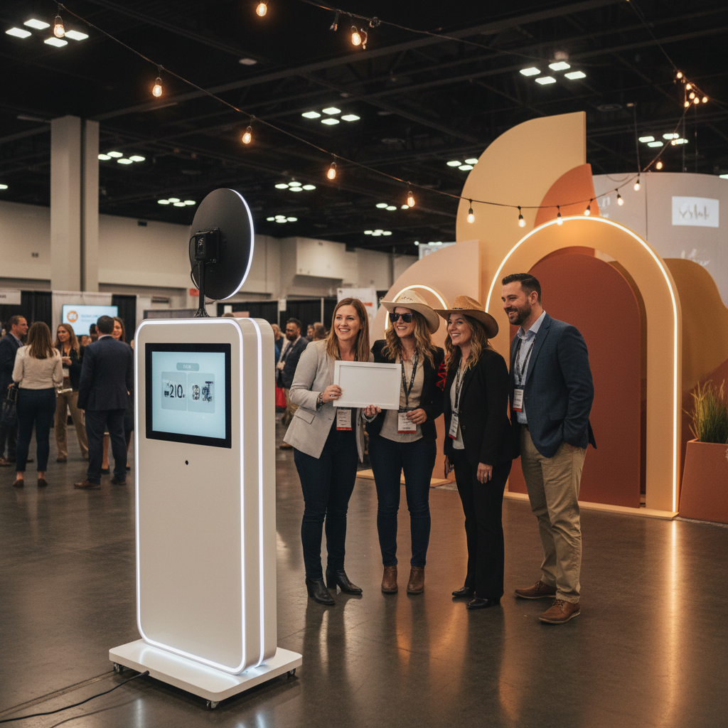Trade Show Booths That Attract: The Power of an Interactive Photo Booth
