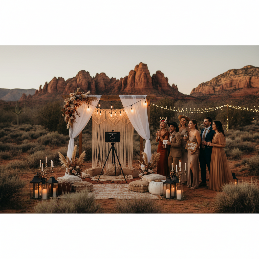 Destination Wedding in Utah? Why a Photo Booth Is Essential