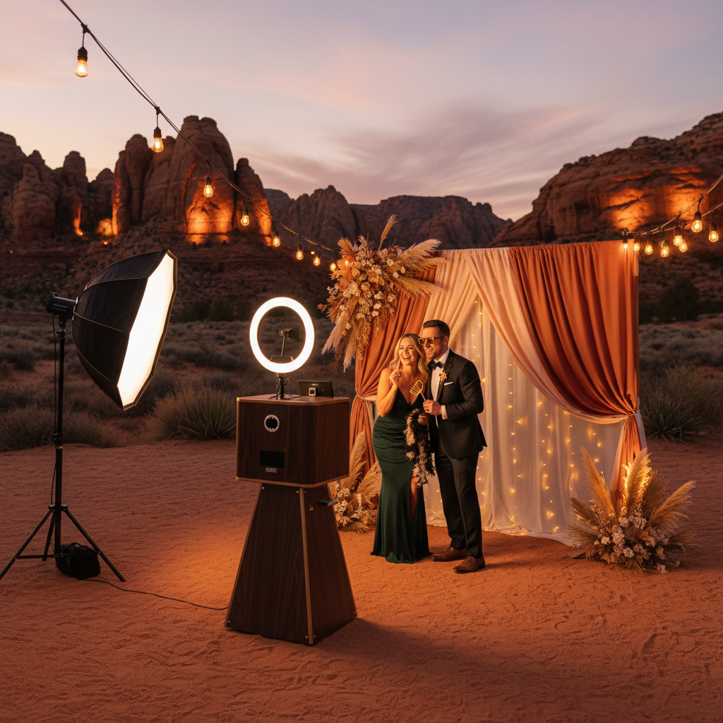Strobe vs. LED: Why Your Ivins Photo Booth Needs Pro Lighting