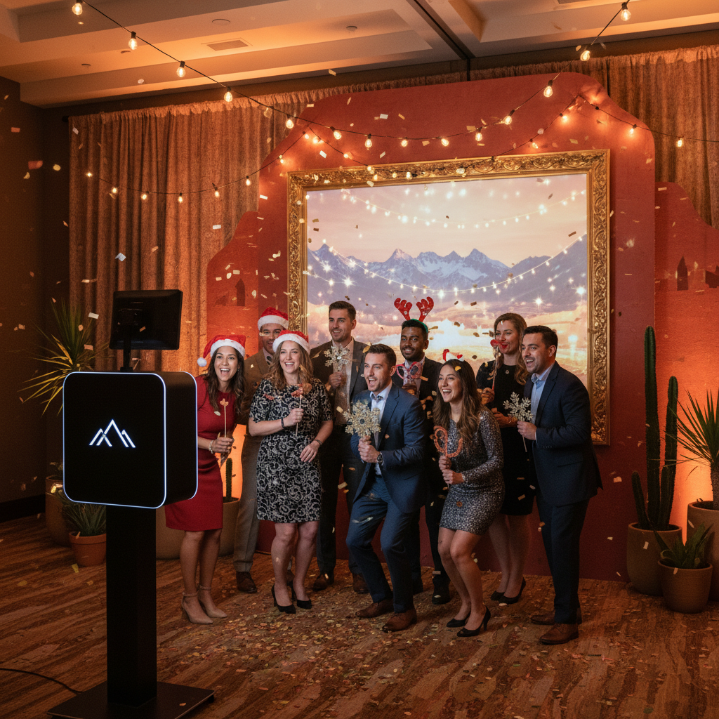 Holiday Party Photo Booth Ideas for Utah Corporations