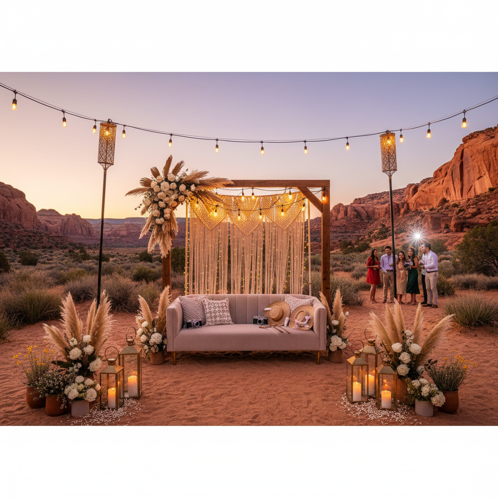 Summer Outdoor Photo Booth Ideas for Utah Events
