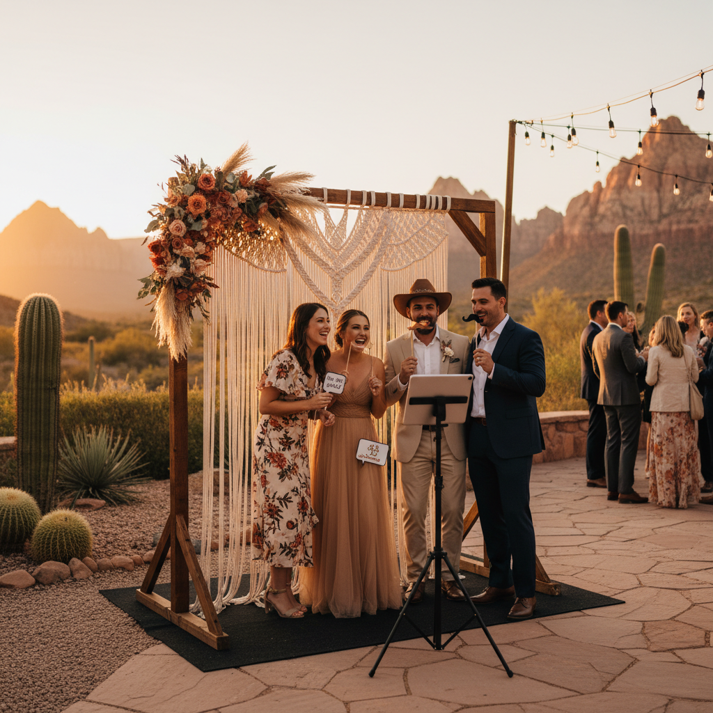 Wedding Photo Booth Etiquette: Tips for Couples and Guests
