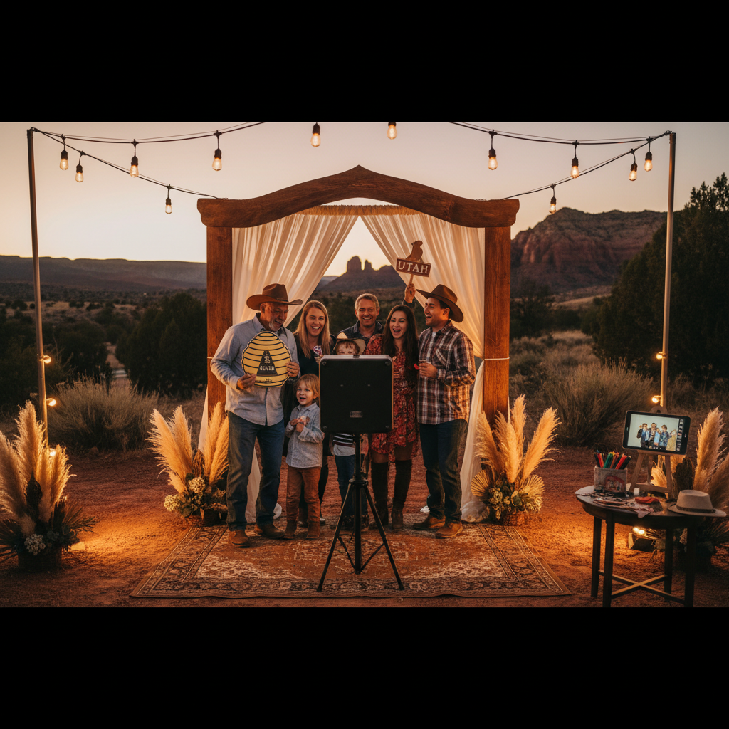 How to Use a Photo Booth to Make Your Utah Family Reunion Unforgettable