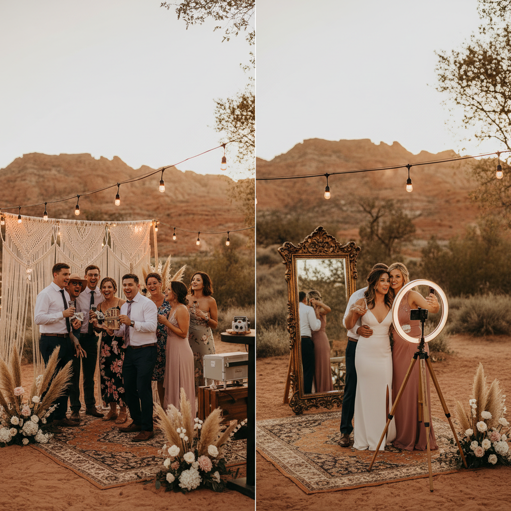 Wedding Photo Booth vs Selfie Station: Which Is Right for You?