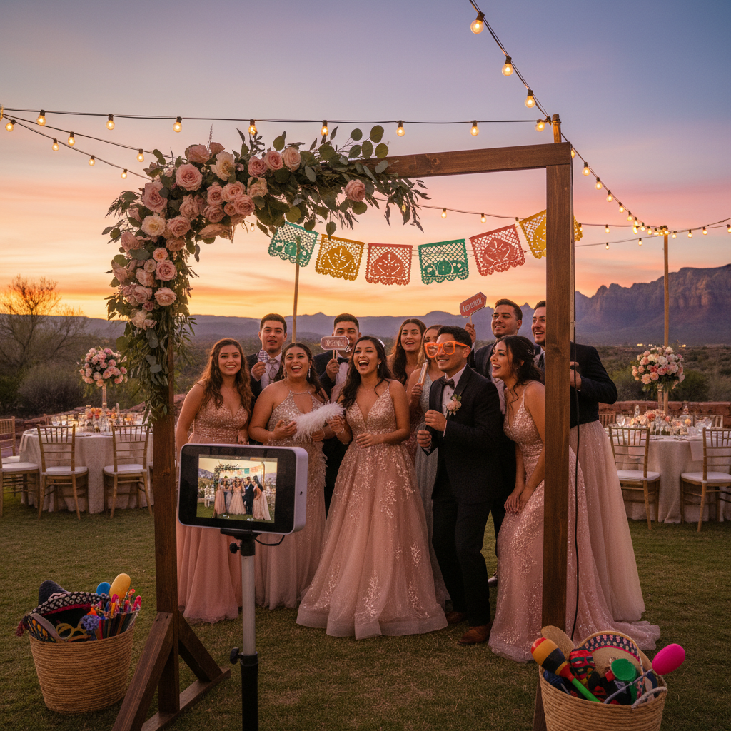 Quinceañera Photo Booth Cómo Hacer que Todos los Invitados Participen