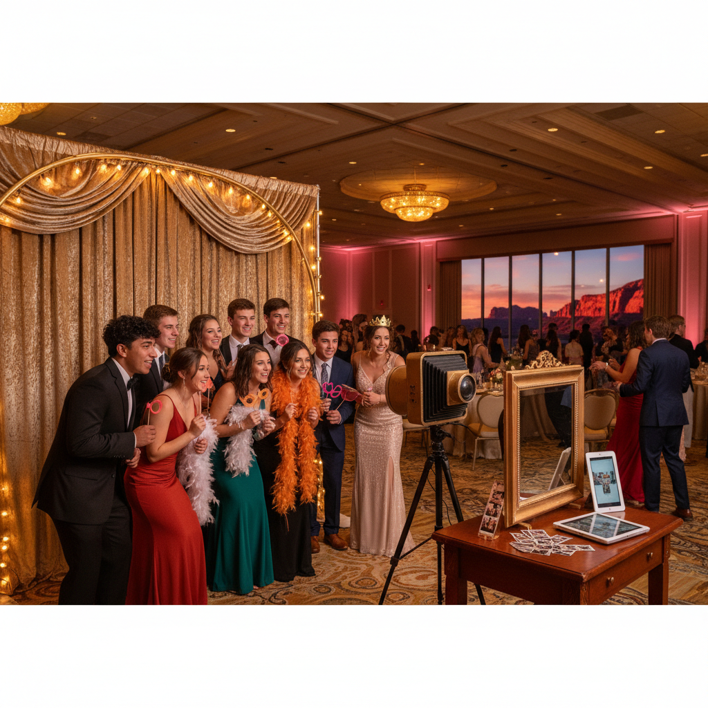 Unforgettable School Dances: A Luxury Photo Booth Experience in Spanish Fork