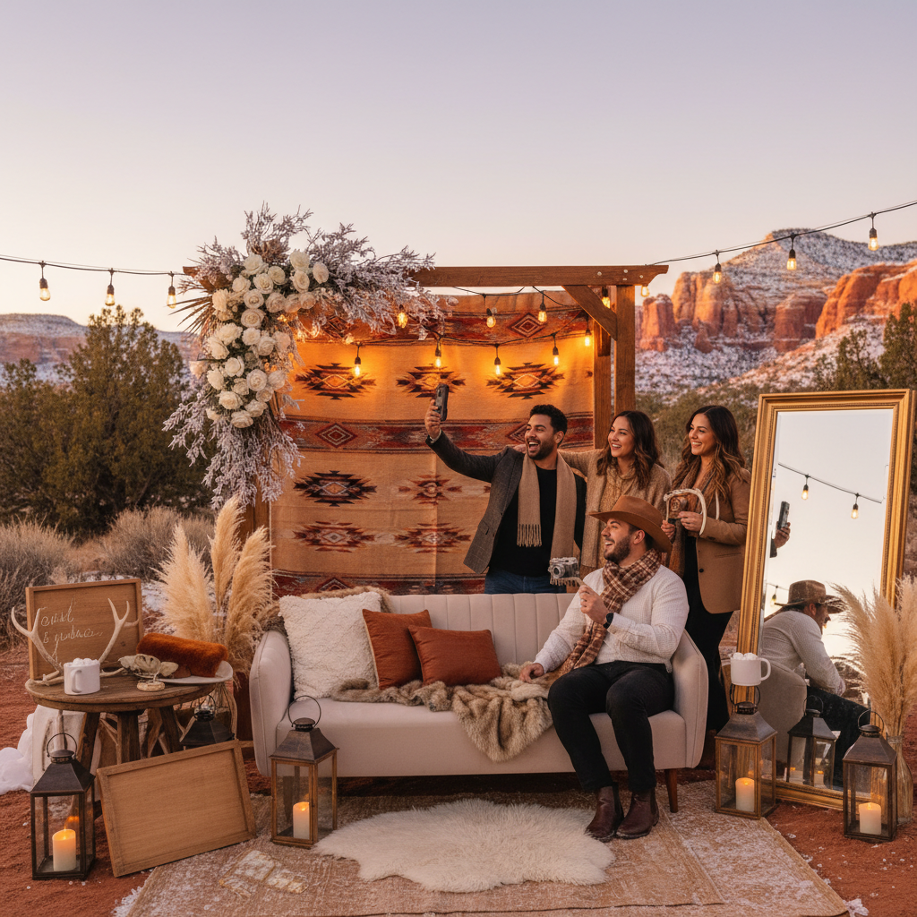 Winter Photo Booth Ideas for Utah Holiday Season Events