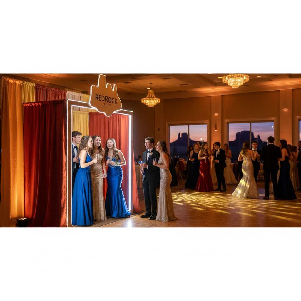 Memorable School Proms in American Fork: A RedRock Photo Booth Experience