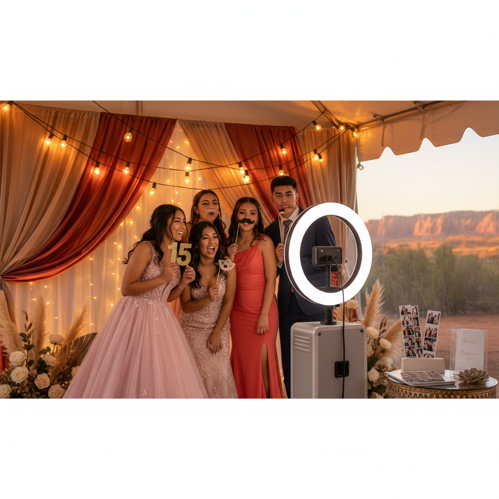 Cómo Crear un Recuerdo Inolvidable con Photo Booth en tu Quinceañera