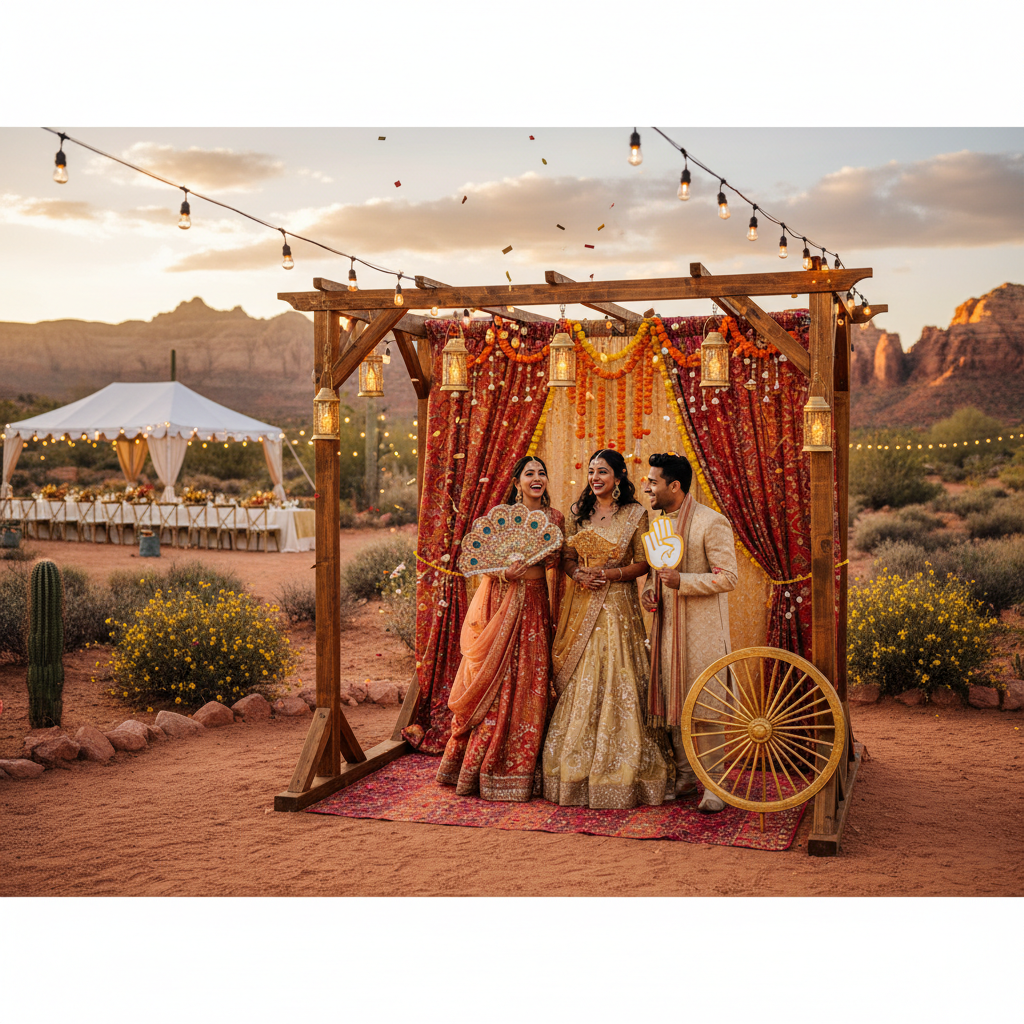 Photo Booths for Indian Weddings and Cultural Celebrations in Utah