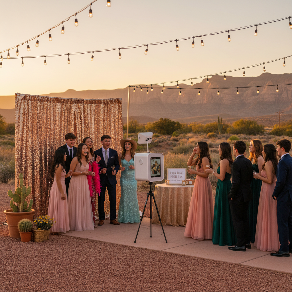 Photo Booths for Prom Night: A Safe & Memorable Experience