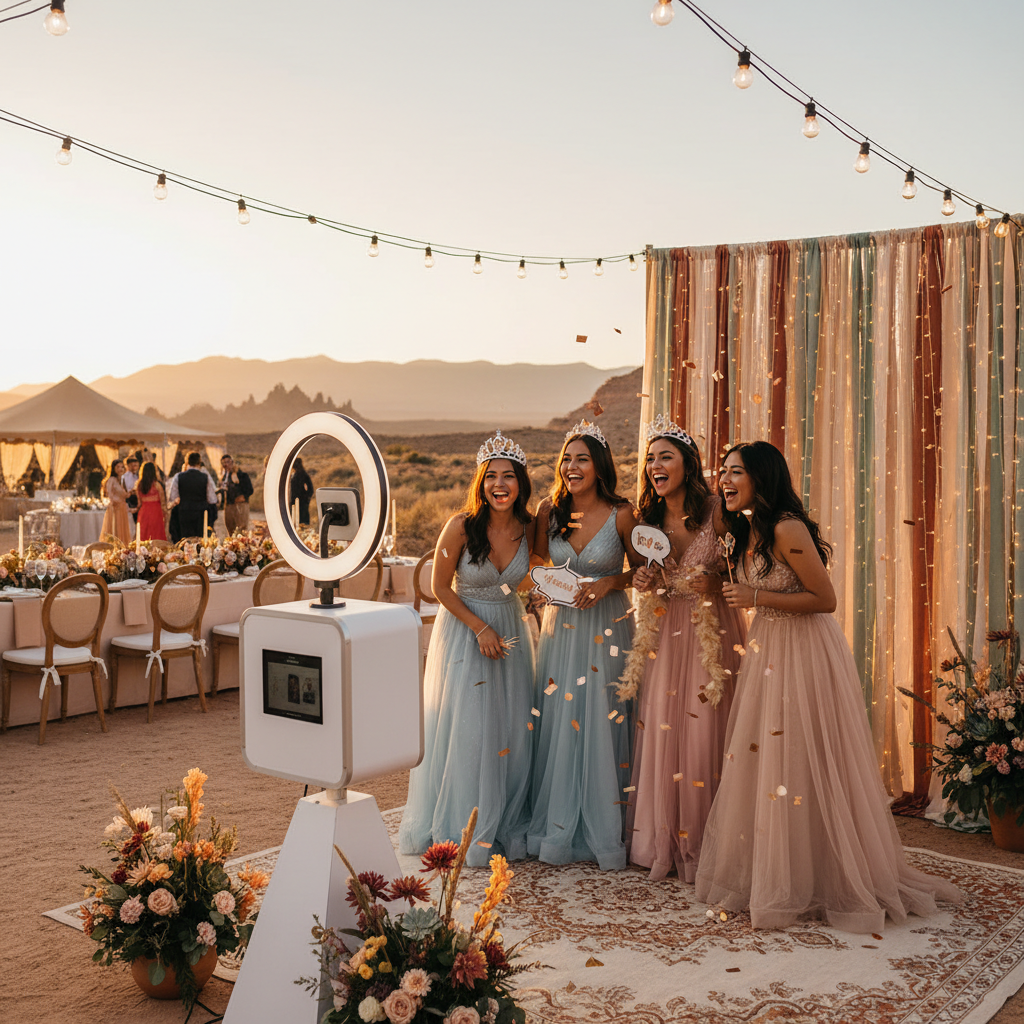 Why Photo Booths Are a Must-Have at Quinceaneras and Sweet 16s in Utah