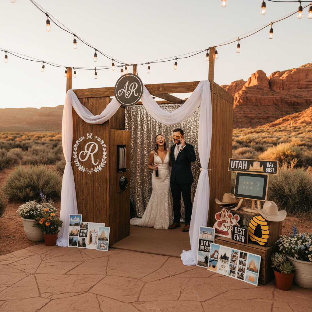 How to Customize Your Photo Booth Prints for Your Utah Wedding or Event