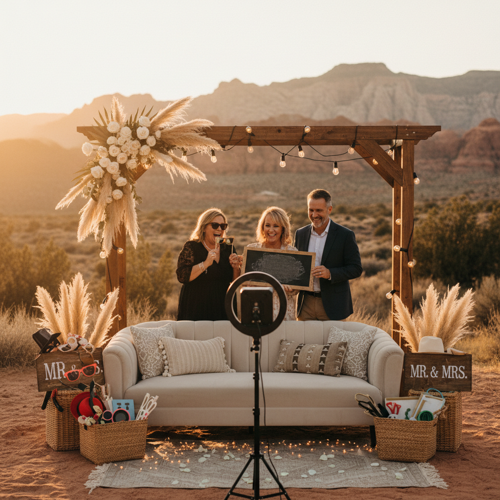 Photo Booth Ideas for Second Weddings and Vow Renewals