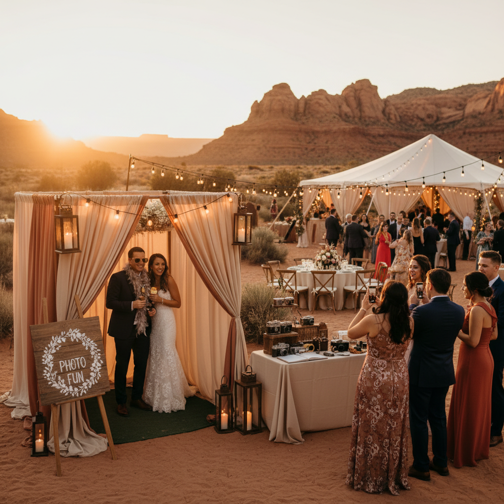 How to Plan a Stress-Free Wedding Photo Timeline with a Photo Booth in Utah