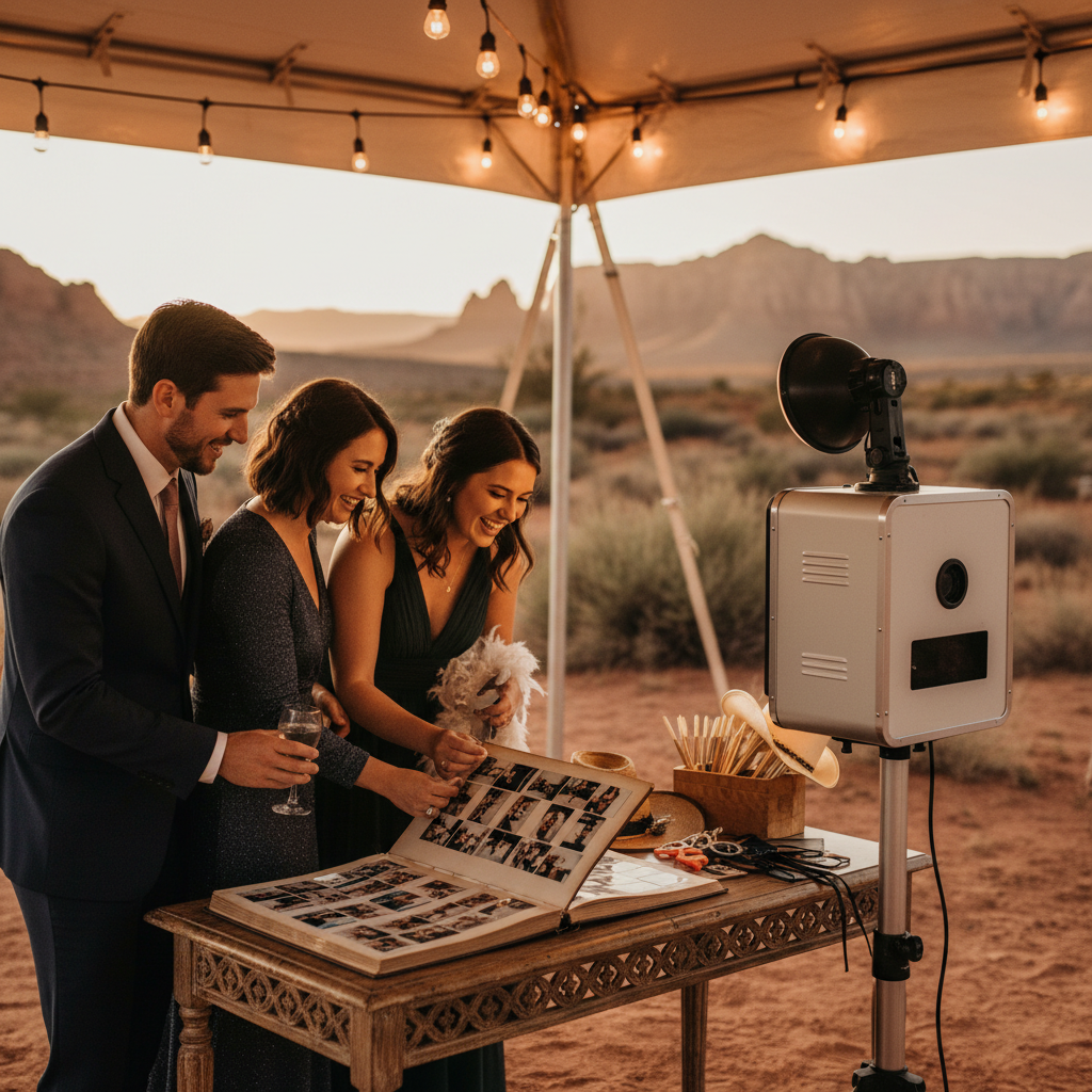 The Emotional Power of Wedding Photo Booth Guest Books