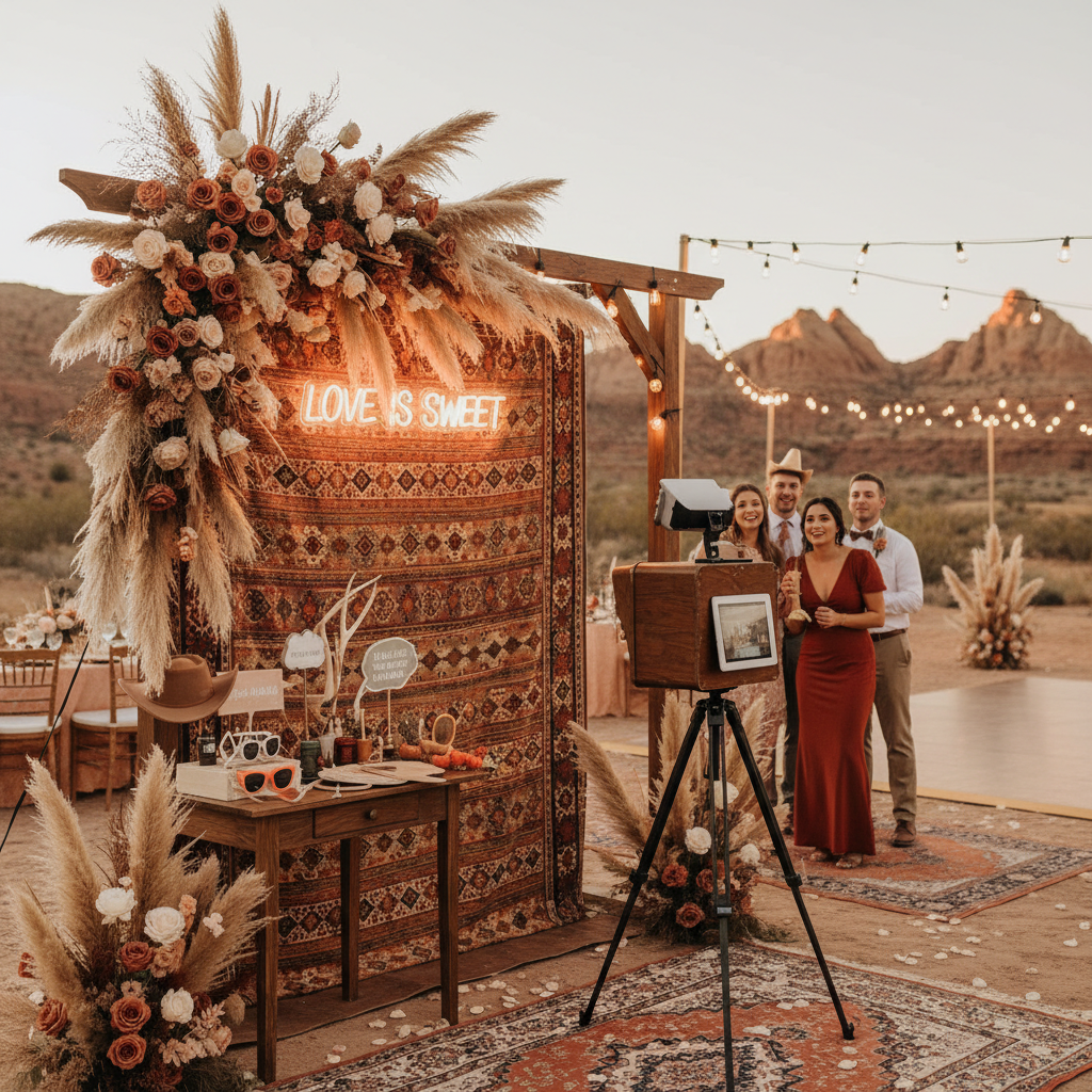 How to Incorporate a Photo Booth into Your Wedding Theme