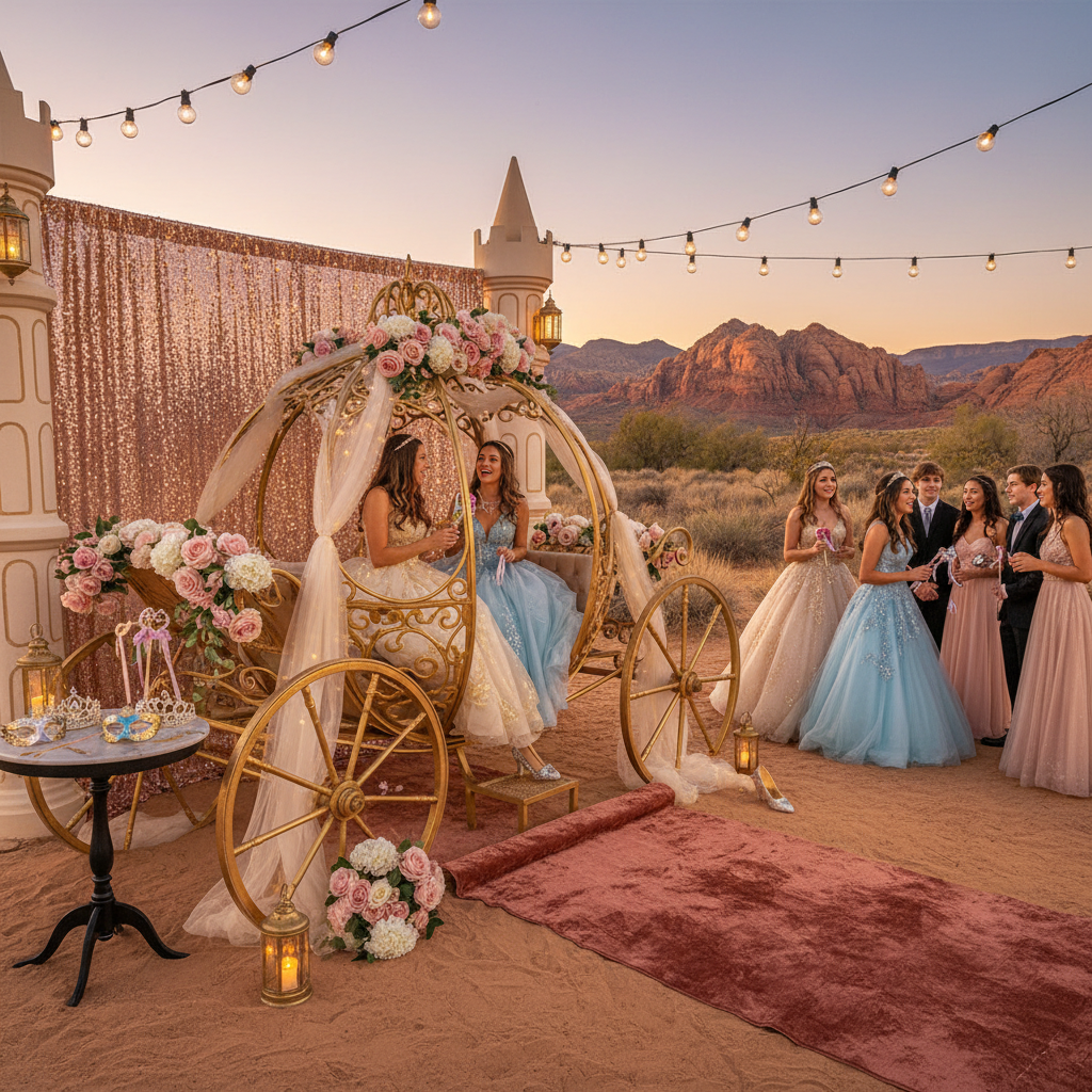 Ideas de Photo Booth para Quinceañeras con Tema de Princesa