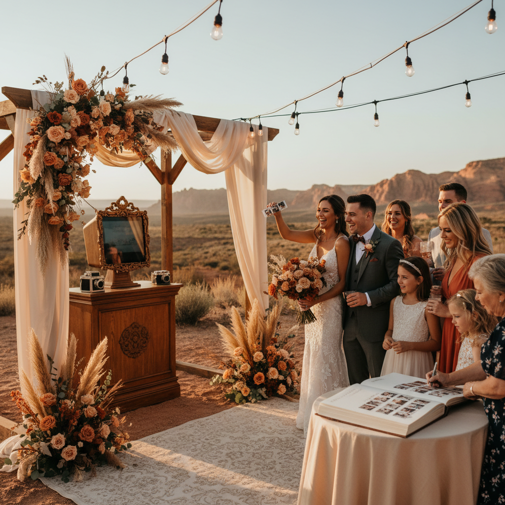 Wedding Photo Booth Guestbook Alternative: How It Works