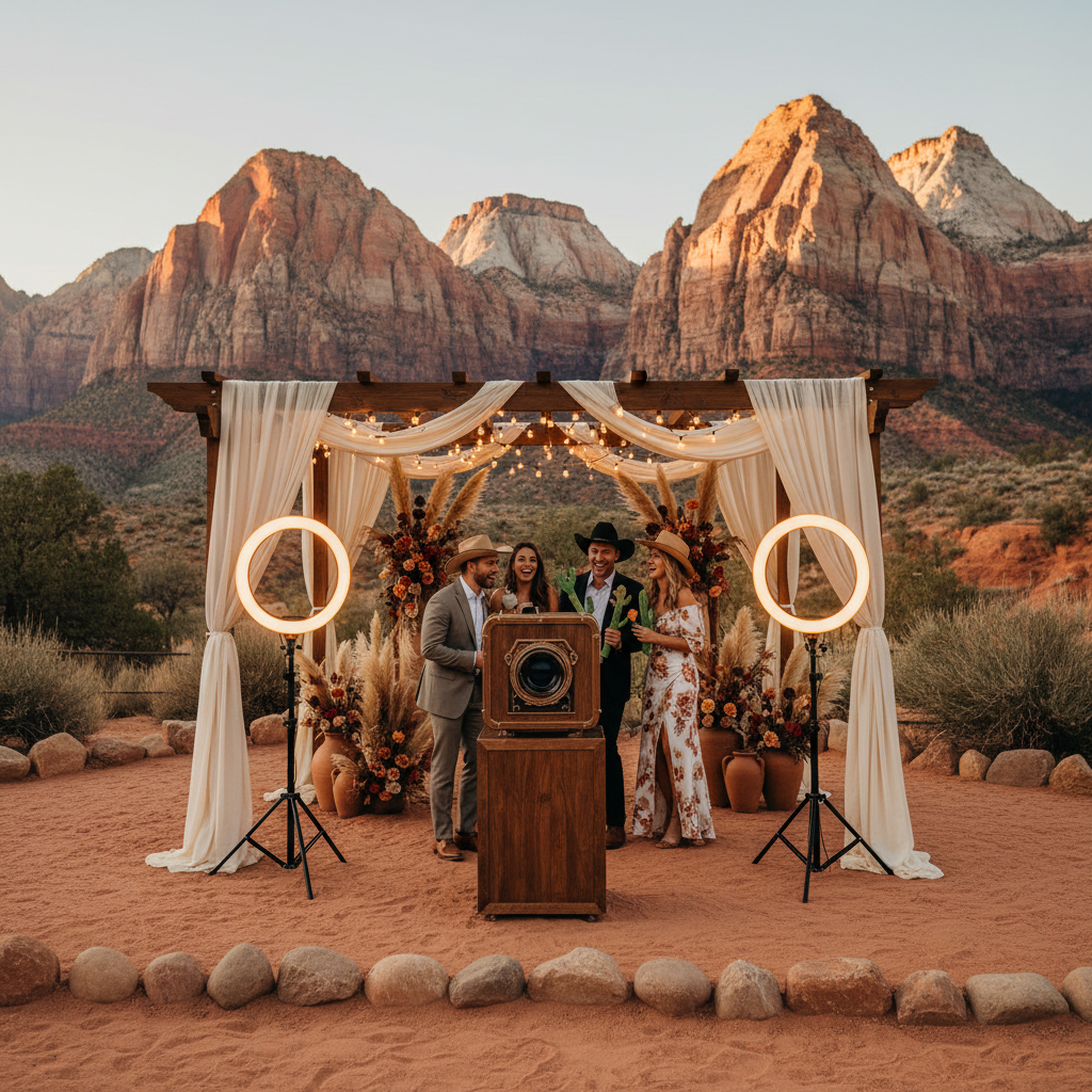 Photo Booth Rentals Near Zion National Park and Southern Utah