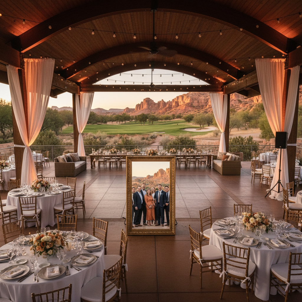 St. George Country Club Wedding Floor Plans: Placing Your Mirror Booth for Peak Interaction