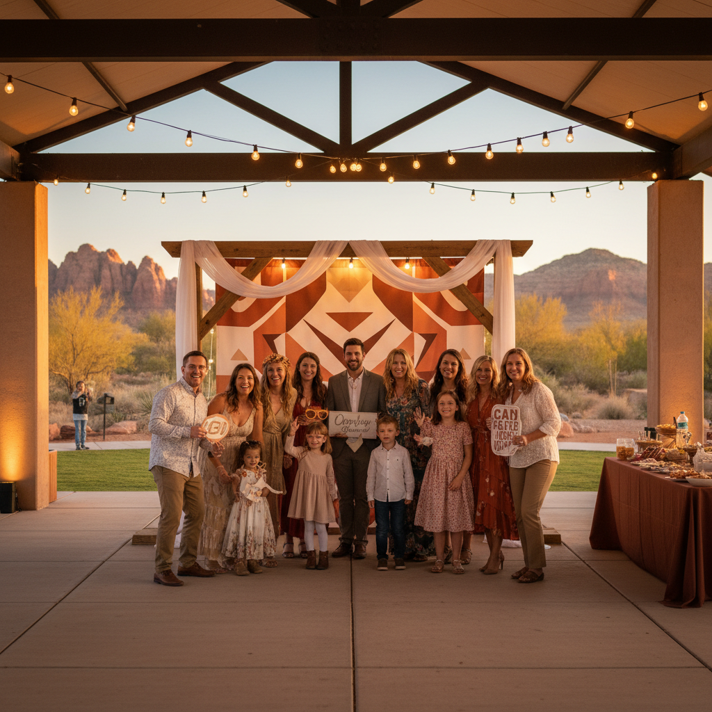 Scaling Photography for Large Families: Washington City Community Center Reunion Logistics